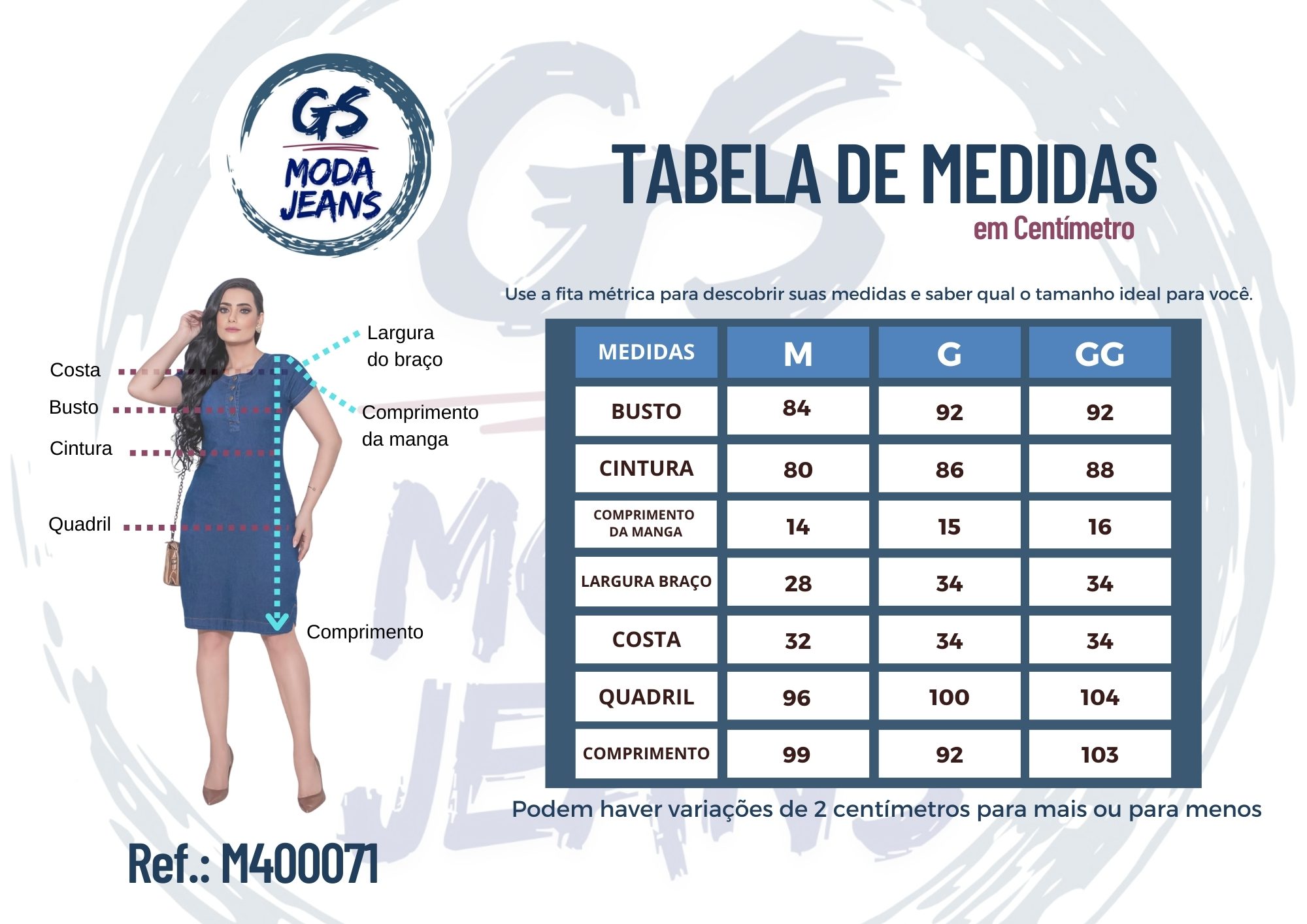 Vestido Jeans Chemise com Botão e Bolso na Lateral - Imagem 5