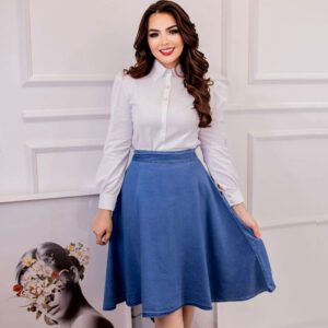 Saia Godê Jeans