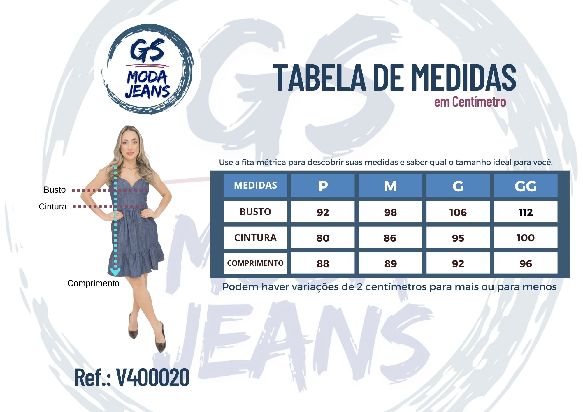 Vestido jeans curto feminino - Imagem 5